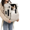 FikaGO Truffle | 6-in-1 Folding Pet Carrier | Airline Approved-Pet Carrier-FikaGo- Silver Circle Pets