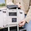 FikaGO Truffle | 6-in-1 Folding Pet Carrier | Airline Approved-Pet Carrier-FikaGo- Silver Circle Pets