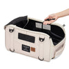 FikaGO Truffle | 6-in-1 Folding Pet Carrier | Airline Approved-Pet Carrier-FikaGo- Silver Circle Pets
