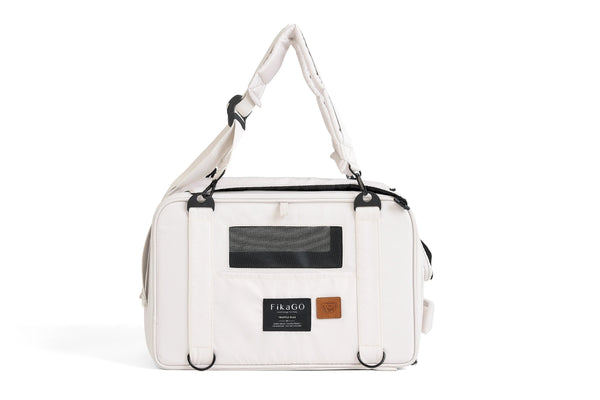 FikaGO Truffle Plus | 6-in-1 Folding Pet Carrier-Pet Carrier-FikaGo- Silver Circle Pets