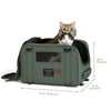 FikaGO Truffle Plus | 6-in-1 Folding Pet Carrier-Pet Carrier-FikaGo- Silver Circle Pets