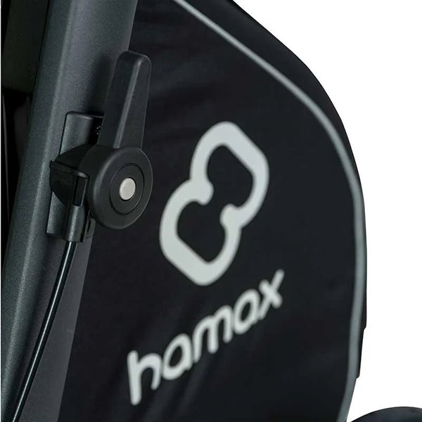 Hamax Pluto Multi-functional Dog Stroller & Dog Bike Trailer | Large-Pet Strollers-Hamax- Silver Circle Pets