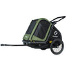 Hamax Pluto Multi-functional Dog Stroller & Dog Bike Trailer | Medium-Pet Strollers-Hamax- Silver Circle Pets