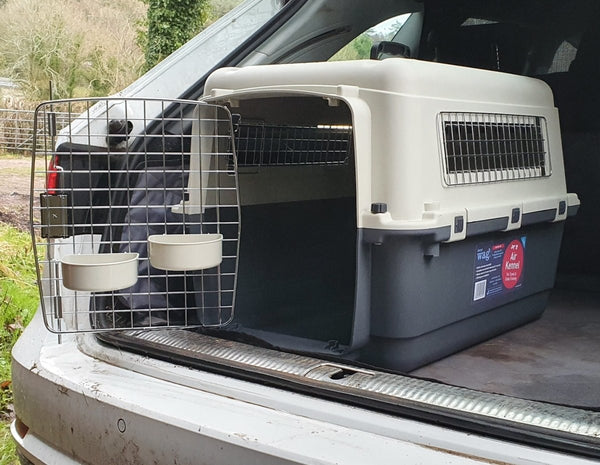 Henry Wag Wheeled Airline Approved Travel Crate | Four Sizes-Pet Crate-Henry Wag- Silver Circle Pets