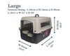 Henry Wag Wheeled Airline Approved Travel Crate | Four Sizes-Pet Crate-Henry Wag- Silver Circle Pets