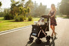 HPZ Pet Rover XL Stroller | Extra-Long Expandable-Pet Strollers-HPZ Pet Rover- Silver Circle Pets