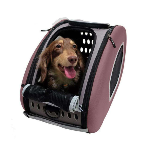 Ibiyaya 4-in-1 Pet Carrier & Trolley-Pet Accessories-Ibiyaya- Silver Circle Pets