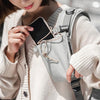 Ibiyaya Adventure Cat Carrier Backpack | Airline-Approved-Pet Accessories-Ibiyaya- Silver Circle Pets