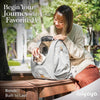 Ibiyaya Adventure Cat Carrier Backpack | Airline-Approved-Pet Accessories-Ibiyaya- Silver Circle Pets