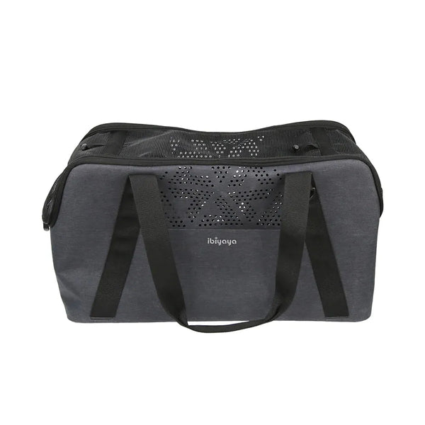 Ibiyaya Breezy Wanderer Dachshund Tote Bag | Airline Approved - Ibiyaya- Silver Circle Pets