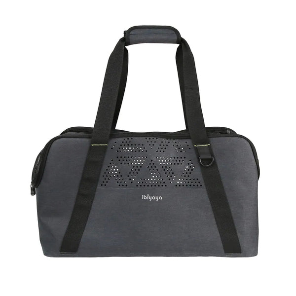 Ibiyaya Breezy Wanderer Dachshund Tote Bag | Airline Approved - Ibiyaya- Silver Circle Pets