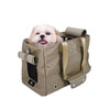 Ibiyaya Canvas Pet Tote Bag-Pet Accessories-Ibiyaya- Silver Circle Pets