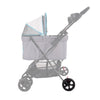 Ibiyaya Easy Strolling Replacement Back Wheel-Pet Stroller Replacement Part-Ibiyaya- Silver Circle Pets