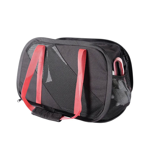 Ibiyaya Flying Pal Foldable Pet Travel Carrier | Airline-Approved-Pet Carrier-Ibiyaya- Silver Circle Pets