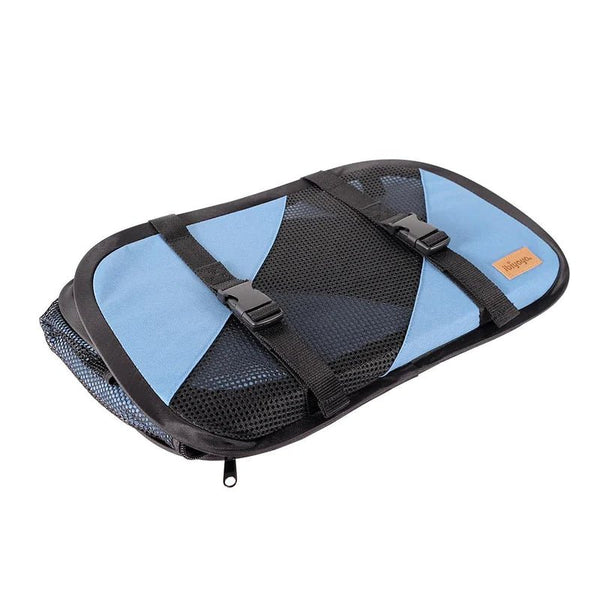 Ibiyaya Flying Pal Foldable Pet Travel Carrier | Airline-Approved-Pet Carrier-Ibiyaya- Silver Circle Pets