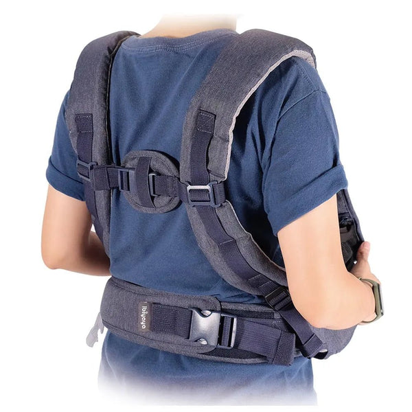 Ibiyaya Hug Pack Small Dog Chest Carrier-Pet Carrier-Ibiyaya- Silver Circle Pets