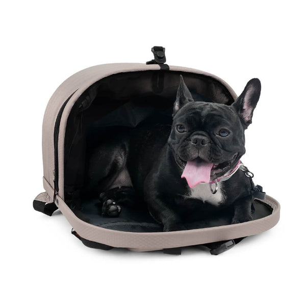 Ibiyaya Panorama Pet Carrier | Airline-Approved-Pet Carrier-Ibiyaya- Silver Circle Pets