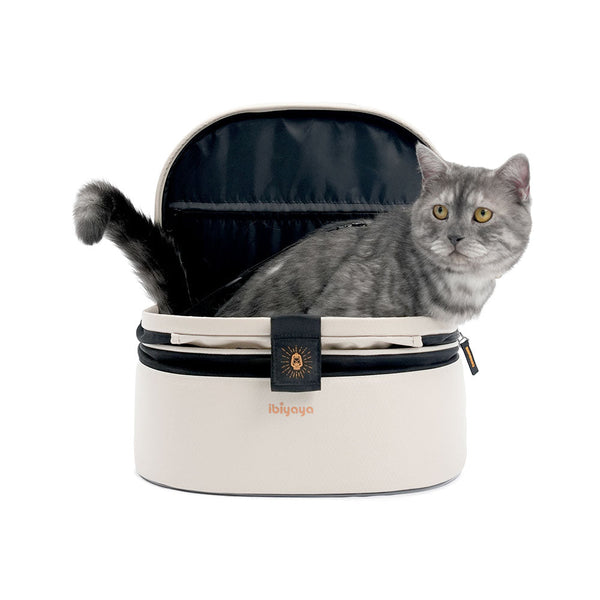 Ibiyaya Panorama Pet Carrier | Airline-Approved-Pet Carrier-Ibiyaya- Silver Circle Pets