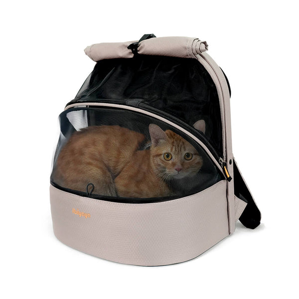 Ibiyaya Panorama Pet Carrier | Airline-Approved-Pet Carrier-Ibiyaya- Silver Circle Pets