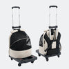 Ibiyaya Pet Carrier Folding 4 Wheel Trolley-Pet Carrier-Ibiyaya- Silver Circle Pets