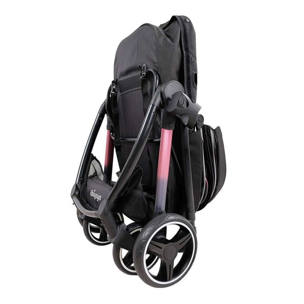 Ibiyaya Retro Luxe Large Pet Stroller-Pet Strollers-Ibiyaya- Silver Circle Pets