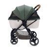 Ibiyaya Retro Luxe Large Pet Stroller-Pet Strollers-Ibiyaya- Silver Circle Pets