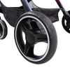 Ibiyaya Retro Luxe Large Pet Stroller-Pet Strollers-Ibiyaya- Silver Circle Pets