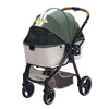 Ibiyaya Retro Luxe Large Pet Stroller-Pet Strollers-Ibiyaya- Silver Circle Pets