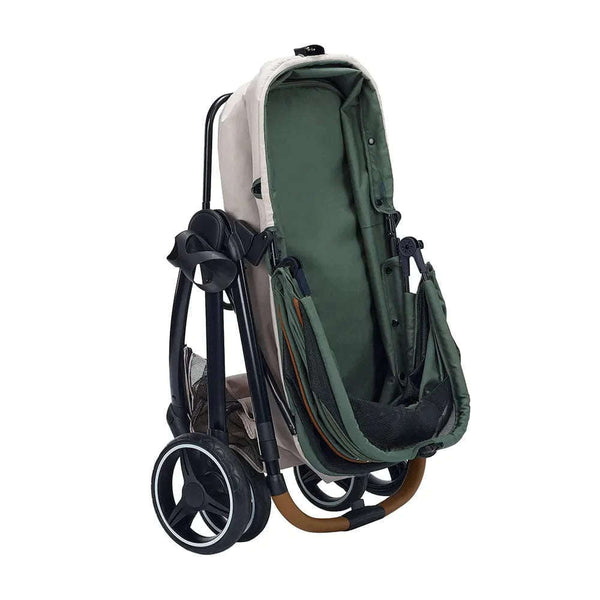 Ibiyaya Retro Luxe Large Pet Stroller-Pet Strollers-Ibiyaya- Silver Circle Pets