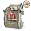 Ibiyaya Trackpack For Birds | Medium-Pet Carrier-Ibiyaya- Silver Circle Pets