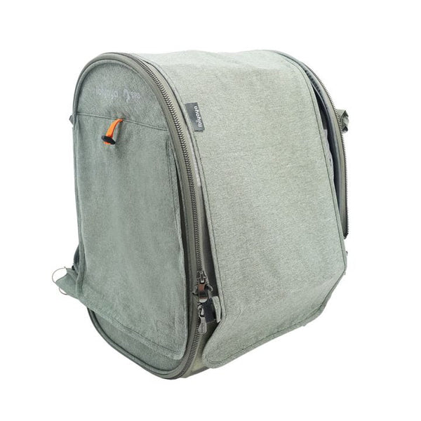 Ibiyaya Trackpack For Birds | Medium-Pet Carrier-Ibiyaya- Silver Circle Pets