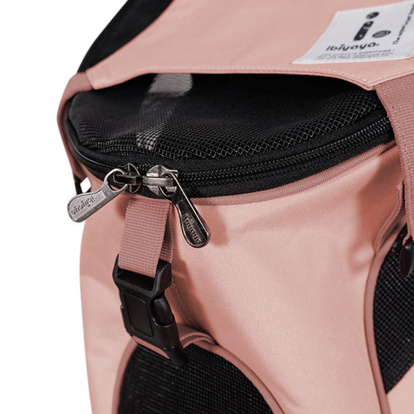 Ibiyaya Ultralight Pet Backpack | Airline-Approved-Pet Accessories-Ibiyaya- Silver Circle Pets