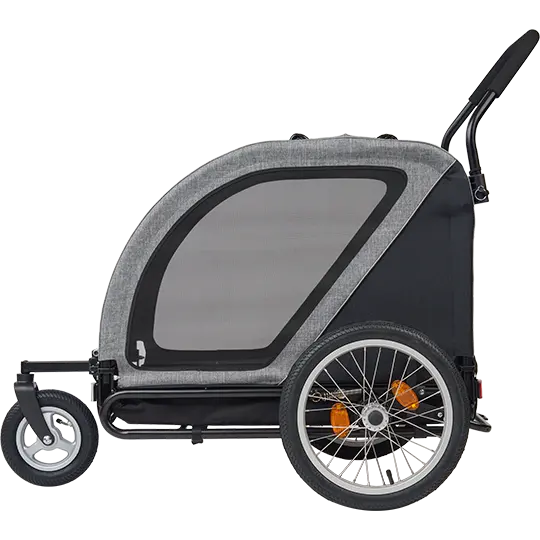 AirBuggy Nest Dog Bike Trailer & Pet Stroller | Spacious Cot | Slim Fold