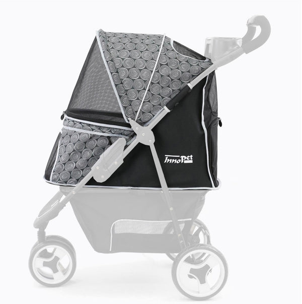 Innopet Allure Spare Fabric-Pet Stroller Replacement Part-Innopet- Silver Circle Pets