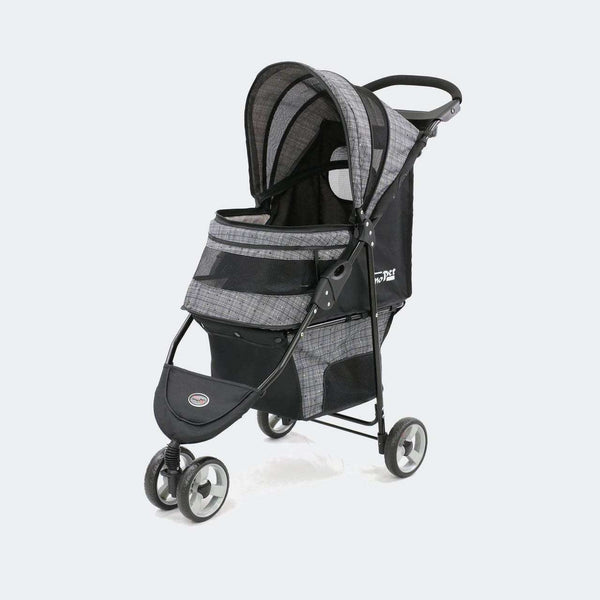 InnoPet Avenue Pet Pram Including Free Rain Cover-Pet Strollers-Innopet- Silver Circle Pets