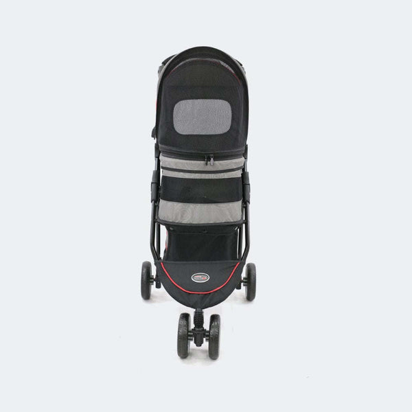 InnoPet Avenue Pet Pram Including Free Rain Cover-Pet Strollers-Innopet- Silver Circle Pets