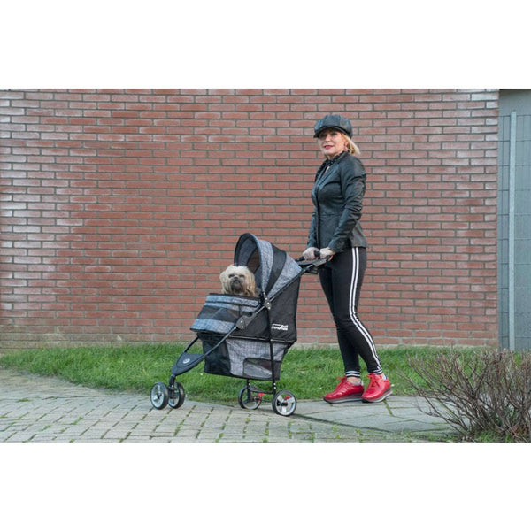 InnoPet Avenue Pet Pram Including Free Rain Cover-Pet Strollers-Innopet- Silver Circle Pets
