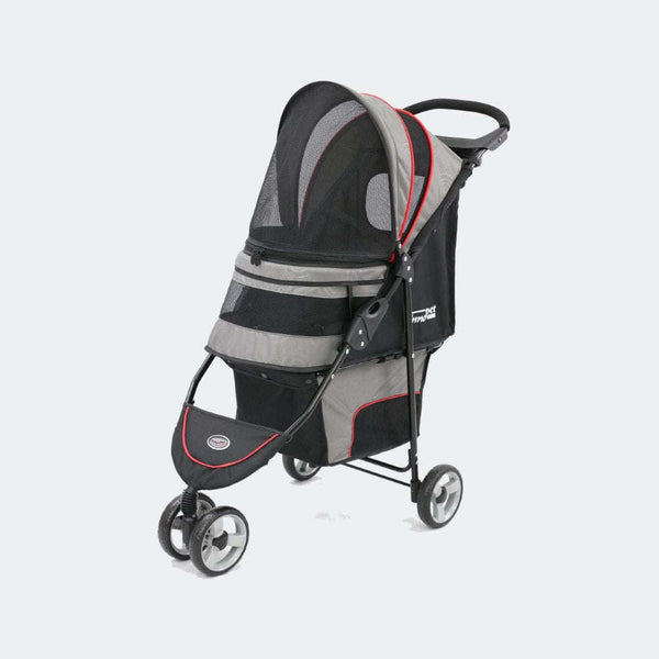 InnoPet Avenue Pet Pram Including Free Rain Cover-Pet Strollers-Innopet- Silver Circle Pets