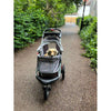 InnoPet Buggy Comfort AIR Eco + Free Organiser-Pet Strollers-Innopet- Silver Circle Pets
