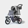 InnoPet Buggy Comfort AIR Eco + Free Organiser-Pet Strollers-Innopet- Silver Circle Pets