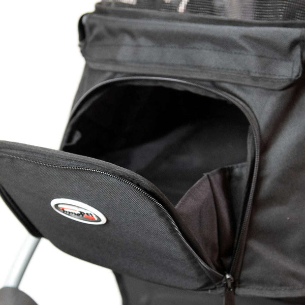 InnoPet Buggy Comfort AIR Eco + Free Organiser-Pet Strollers-Innopet- Silver Circle Pets