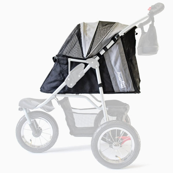 Innopet Buggy Comfort AIR ECO Replacement Fabric + Basket-Pet Stroller Replacement Part-Innopet- Silver Circle Pets