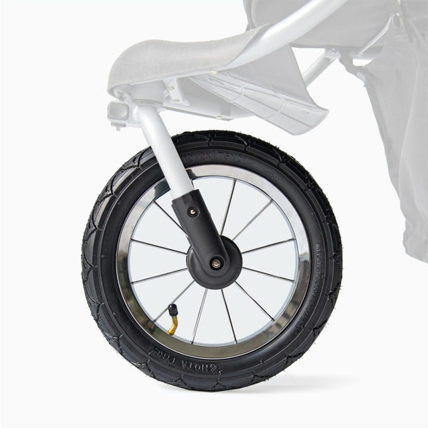 InnoPet Buggy Comfort AIR Eco Replacement Front Wheel-Pet Stroller Replacement Part-Innopet- Silver Circle Pets