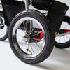 Innopet Buggy Comfort AIR ECO Replacement Rear Wheel-Pet Stroller Replacement Part-Innopet- Silver Circle Pets