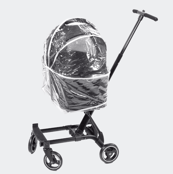 InnoPet City Hopper Dog Stroller Rain Cover - Innopet- Silver Circle Pets