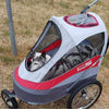 InnoPet Dog Stroller Leash Set of 3-Pet Stroller Replacement Part-Innopet- Silver Circle Pets
