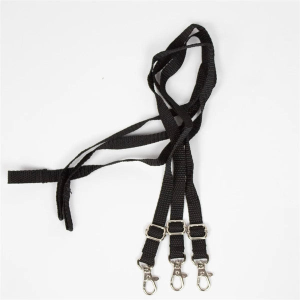 InnoPet Dog Stroller Leash Set of 3-Pet Stroller Replacement Part-Innopet- Silver Circle Pets