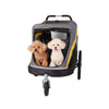 Innopet Hercules 2.0 XL Dog Stroller & Trailer with Free Rain Cover-Pet Strollers-Innopet- Silver Circle Pets