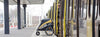 Innopet Hercules 2.0 XL Dog Stroller & Trailer with Free Rain Cover-Pet Strollers-Innopet- Silver Circle Pets