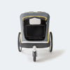 Innopet Hercules 2.0 XL Dog Stroller & Trailer with Free Rain Cover-Pet Strollers-Innopet- Silver Circle Pets